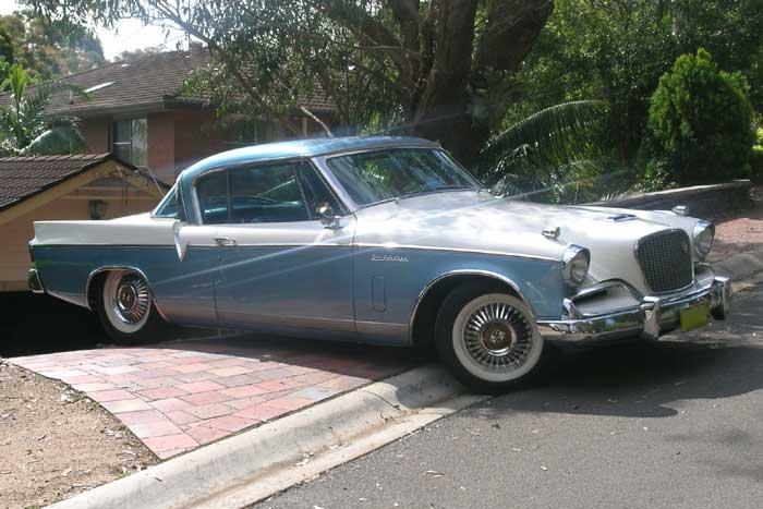 1956 Studebaker Golden Hawk.