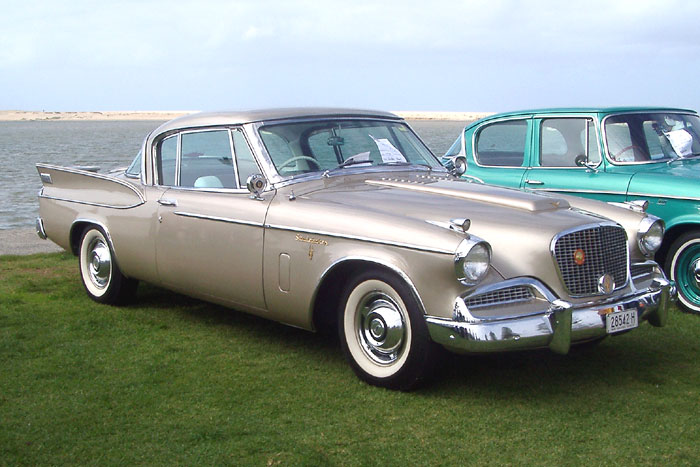 1958 Studebaker Golden Hawk.